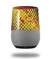 Decal Style Skin Wrap for Google Home Original - Halftone Splatter Yellow Red (GOOGLE HOME NOT INCLUDED)