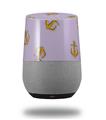 Decal Style Skin Wrap for Google Home Original - Anchors Away Lavender (GOOGLE HOME NOT INCLUDED)