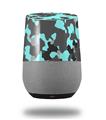 Decal Style Skin Wrap for Google Home Original - WraptorCamo Old School Camouflage Camo Neon Teal (GOOGLE HOME NOT INCLUDED)