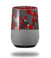 Decal Style Skin Wrap for Google Home Original - WraptorCamo Old School Camouflage Camo Red (GOOGLE HOME NOT INCLUDED)