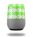 Decal Style Skin Wrap for Google Home Original - Houndstooth Neon Lime Green (GOOGLE HOME NOT INCLUDED)