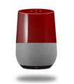 Decal Style Skin Wrap for Google Home Original - Solids Collection Red Dark (GOOGLE HOME NOT INCLUDED)