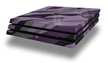 Vinyl Decal Skin Wrap compatible with Sony PlayStation 4 Pro Console Camouflage Purple (PS4 NOT INCLUDED)