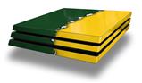 Vinyl Decal Skin Wrap compatible with Sony PlayStation 4 Pro Console Ripped Colors Green Yellow (PS4 NOT INCLUDED)