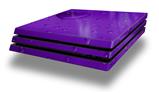 Vinyl Decal Skin Wrap compatible with Sony PlayStation 4 Pro Console Raining Purple (PS4 NOT INCLUDED)