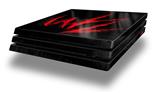 Vinyl Decal Skin Wrap compatible with Sony PlayStation 4 Pro Console WraptorSkinz WZ on Black (PS4 NOT INCLUDED)