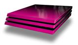 Vinyl Decal Skin Wrap compatible with Sony PlayStation 4 Pro Console Smooth Fades Hot Pink Black (PS4 NOT INCLUDED)