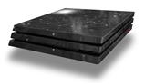 Vinyl Decal Skin Wrap compatible with Sony PlayStation 4 Pro Console Stardust Black (PS4 NOT INCLUDED)