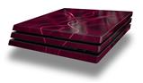 Vinyl Decal Skin Wrap compatible with Sony PlayStation 4 Pro Console Abstract 01 Pink (PS4 NOT INCLUDED)