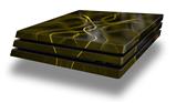 Vinyl Decal Skin Wrap compatible with Sony PlayStation 4 Pro Console Abstract 01 Yellow (PS4 NOT INCLUDED)