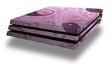 Vinyl Decal Skin Wrap compatible with Sony PlayStation 4 Pro Console Feminine Yin Yang Purple (PS4 NOT INCLUDED)