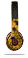 WraptorSkinz Skin Decal Wrap compatible with Beats Solo 2 and Solo 3 Wireless Headphones HEX Yellow Skin Only (HEADPHONES NOT INCLUDED)