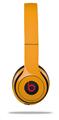 WraptorSkinz Skin Decal Wrap compatible with Beats Solo 2 and Solo 3 Wireless Headphones Solids Collection Orange Skin Only (HEADPHONES NOT INCLUDED)