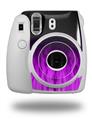 WraptorSkinz Skin Decal Wrap compatible with Fujifilm Mini 8 Camera Fire Purple (CAMERA NOT INCLUDED)