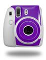 WraptorSkinz Skin Decal Wrap compatible with Fujifilm Mini 8 Camera Solids Collection Purple (CAMERA NOT INCLUDED)