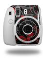 WraptorSkinz Skin Decal Wrap compatible with Fujifilm Mini 8 Camera Twisted Garden Gray and Red (CAMERA NOT INCLUDED)