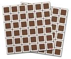 Vinyl Craft Cutter Designer 12x12 Sheets Squared Chocolate Brown - 2 Pack