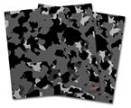 Vinyl Craft Cutter Designer 12x12 Sheets WraptorCamo Old School Camouflage Camo Black - 2 Pack