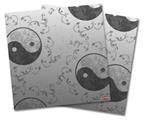 Vinyl Craft Cutter Designer 12x12 Sheets Feminine Yin Yang Gray - 2 Pack