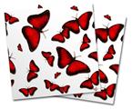 Vinyl Craft Cutter Designer 12x12 Sheets Butterflies Red - 2 Pack