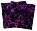 Vinyl Craft Cutter Designer 12x12 Sheets Twisted Garden Purple and Hot Pink - 2 Pack
