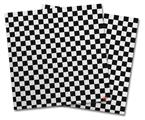 Vinyl Craft Cutter Designer 12x12 Sheets Checkered Canvas Black and White - 2 Pack