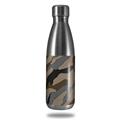 Skin Decal Wrap for RTIC Water Bottle 17oz Camouflage Brown (BOTTLE NOT INCLUDED)