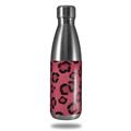 Skin Decal Wrap for RTIC Water Bottle 17oz Leopard Skin Pink (BOTTLE NOT INCLUDED)