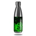Skin Decal Wrap for RTIC Water Bottle 17oz HEX Green (BOTTLE NOT INCLUDED)