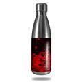 Skin Decal Wrap for RTIC Water Bottle 17oz HEX Red (BOTTLE NOT INCLUDED)