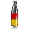 Skin Decal Wrap for RTIC Water Bottle 17oz Ripped Colors Red Yellow (BOTTLE NOT INCLUDED)