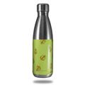 Skin Decal Wrap for RTIC Water Bottle 17oz Anchors Away Sage Green (BOTTLE NOT INCLUDED)