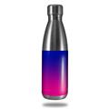 Skin Decal Wrap for RTIC Water Bottle 17oz Smooth Fades Hot Pink Blue (BOTTLE NOT INCLUDED)