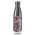 Skin Decal Wrap for RTIC Water Bottle 17oz WraptorCamo Old School Camouflage Camo Pink (BOTTLE NOT INCLUDED)