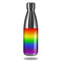Skin Decal Wrap for RTIC Water Bottle 17oz Smooth Fades Rainbow (BOTTLE NOT INCLUDED)