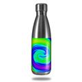 Skin Decal Wrap for RTIC Water Bottle 17oz Rainbow Swirl (BOTTLE NOT INCLUDED)