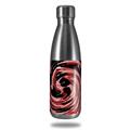 Skin Decal Wrap for RTIC Water Bottle 17oz Alecias Swirl 02 Red (BOTTLE NOT INCLUDED)