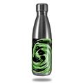 Skin Decal Wrap for RTIC Water Bottle 17oz Alecias Swirl 02 Green (BOTTLE NOT INCLUDED)