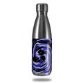 Skin Decal Wrap for RTIC Water Bottle 17oz Alecias Swirl 02 Blue (BOTTLE NOT INCLUDED)