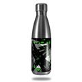 Skin Decal Wrap for RTIC Water Bottle 17oz Abstract 02 Green (BOTTLE NOT INCLUDED)
