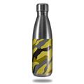 Skin Decal Wrap for RTIC Water Bottle 17oz Camouflage Yellow (BOTTLE NOT INCLUDED)
