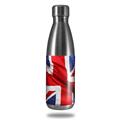 Skin Decal Wrap for RTIC Water Bottle 17oz Union Jack 01 (BOTTLE NOT INCLUDED)