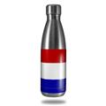 Skin Decal Wrap for RTIC Water Bottle 17oz Red White and Blue (BOTTLE NOT INCLUDED)
