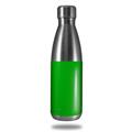 Skin Decal Wrap for RTIC Water Bottle 17oz Solids Collection Green (BOTTLE NOT INCLUDED)