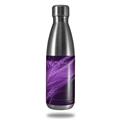 Skin Decal Wrap for RTIC Water Bottle 17oz Mystic Vortex Purple (BOTTLE NOT INCLUDED)