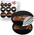 Decal Style Vinyl Skin Wrap 3 Pack for PopSockets 2010 Camaro RS Orange (POPSOCKET NOT INCLUDED)