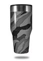 Skin Decal Wrap for Walmart Ozark Trail Tumblers 40oz Camouflage Gray (TUMBLER NOT INCLUDED)