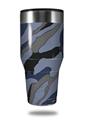 Skin Decal Wrap for Walmart Ozark Trail Tumblers 40oz Camouflage Blue (TUMBLER NOT INCLUDED)