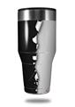 Skin Decal Wrap for Walmart Ozark Trail Tumblers 40oz Ripped Colors Black Gray (TUMBLER NOT INCLUDED)