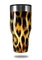Skin Decal Wrap for Walmart Ozark Trail Tumblers 40oz Fractal Fur Leopard (TUMBLER NOT INCLUDED)